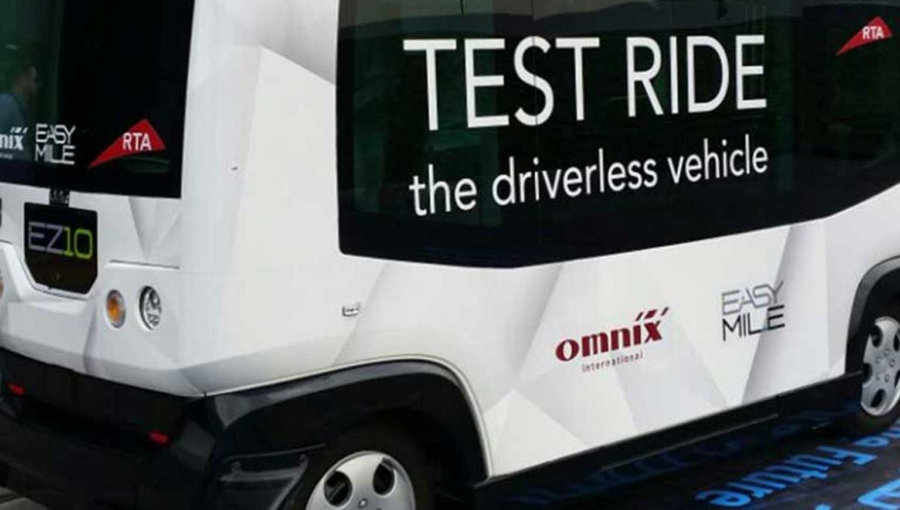 Test Ride Driverless Vehicle