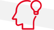 person thinking icon