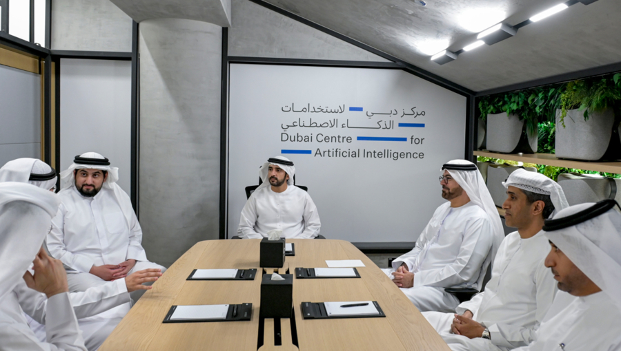 Hamdan bin Mohammed launches Dubai Centre for Artificial Intelligence to accelerate AI adoption in government