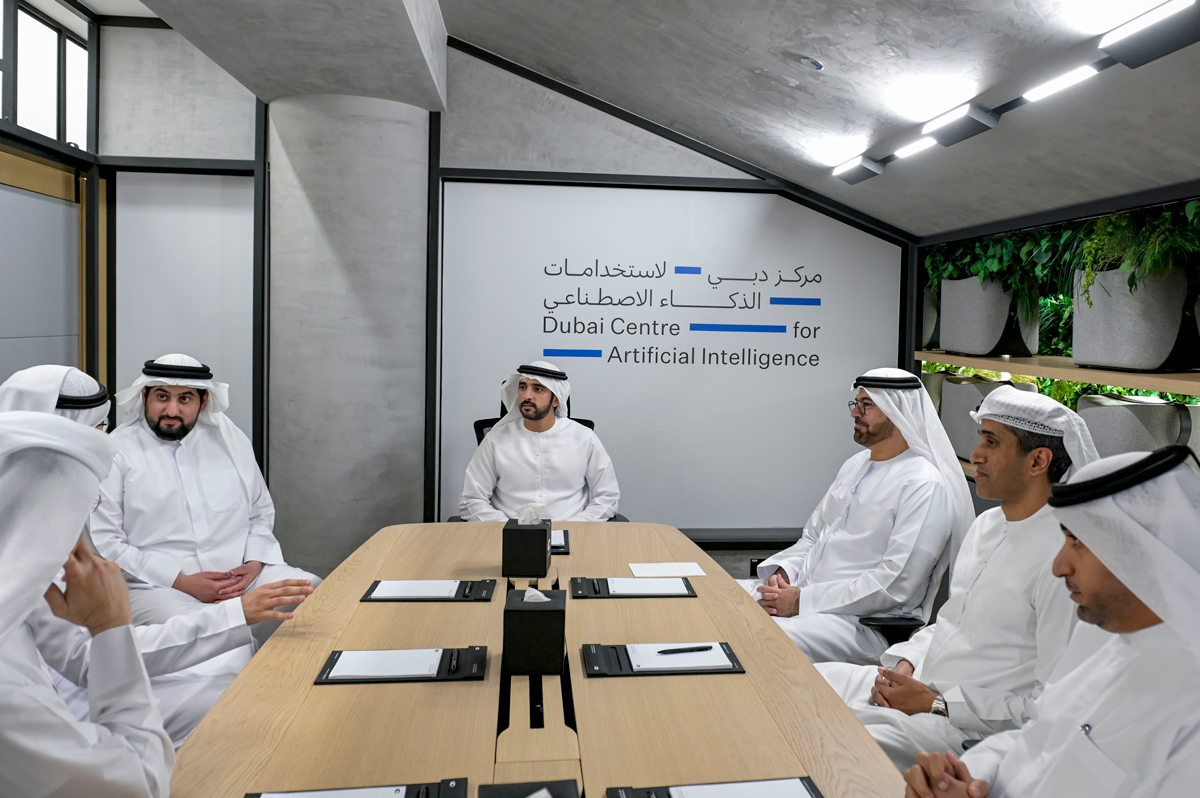 Hamdan bin Mohammed launches Dubai Centre for Artificial Intelligence to accelerate AI adoption in government